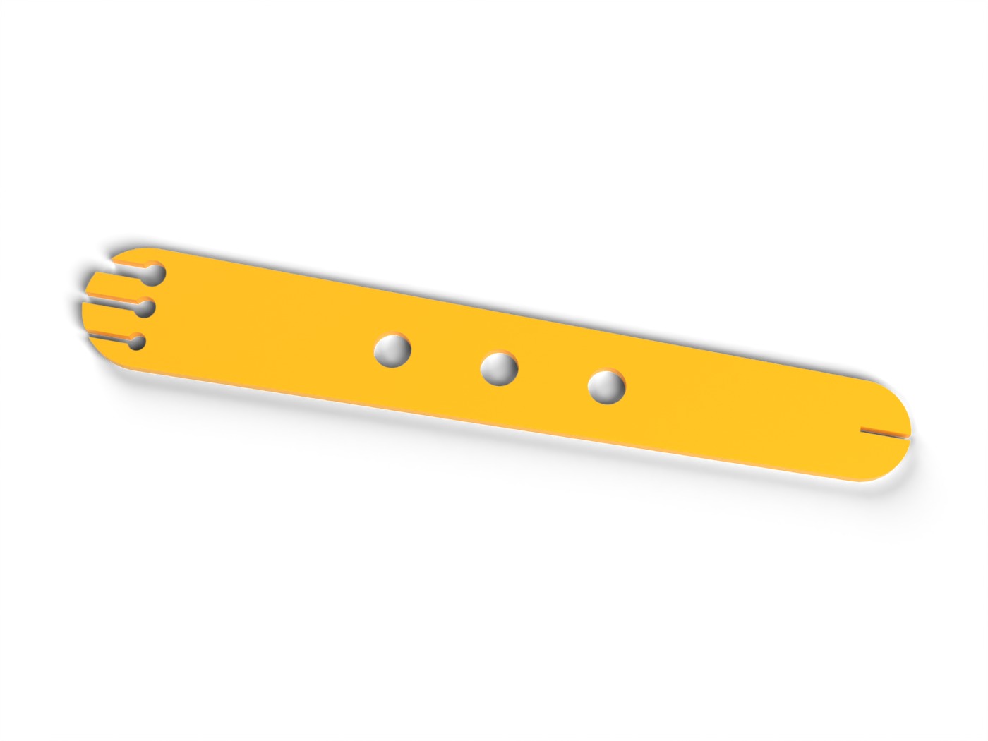 Nail Holder - Finger Saver for Hammering Small Nails, Tacks and Pins, No Supports (OpenSCAD)