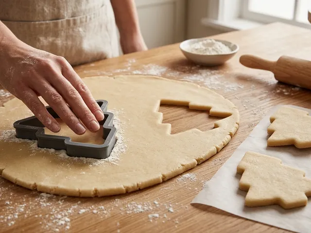 Tree cookie cutter