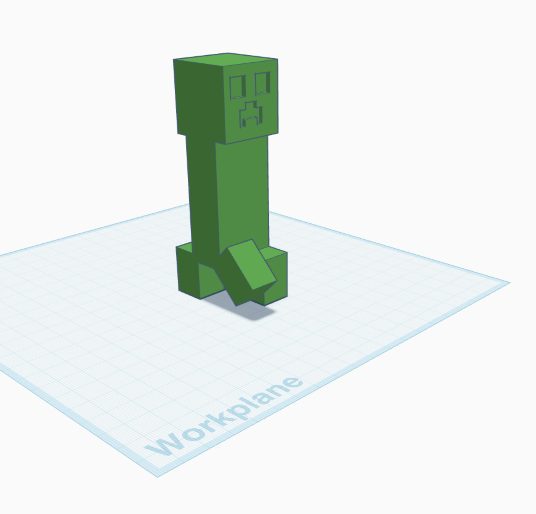 simple creeper figure