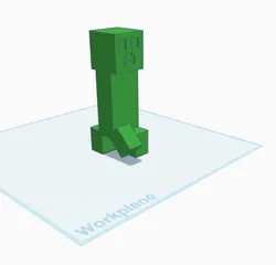 simple creeper figure