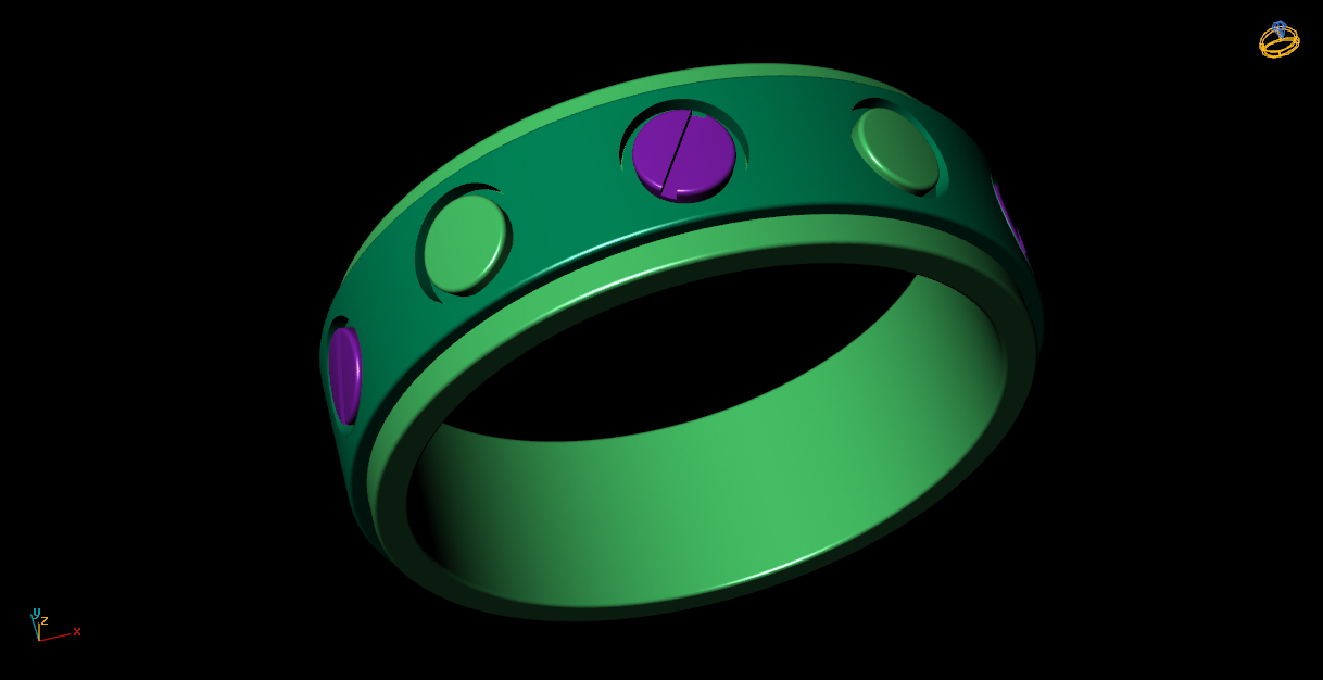 Miniatura 2 do modelo 3D Love Ring