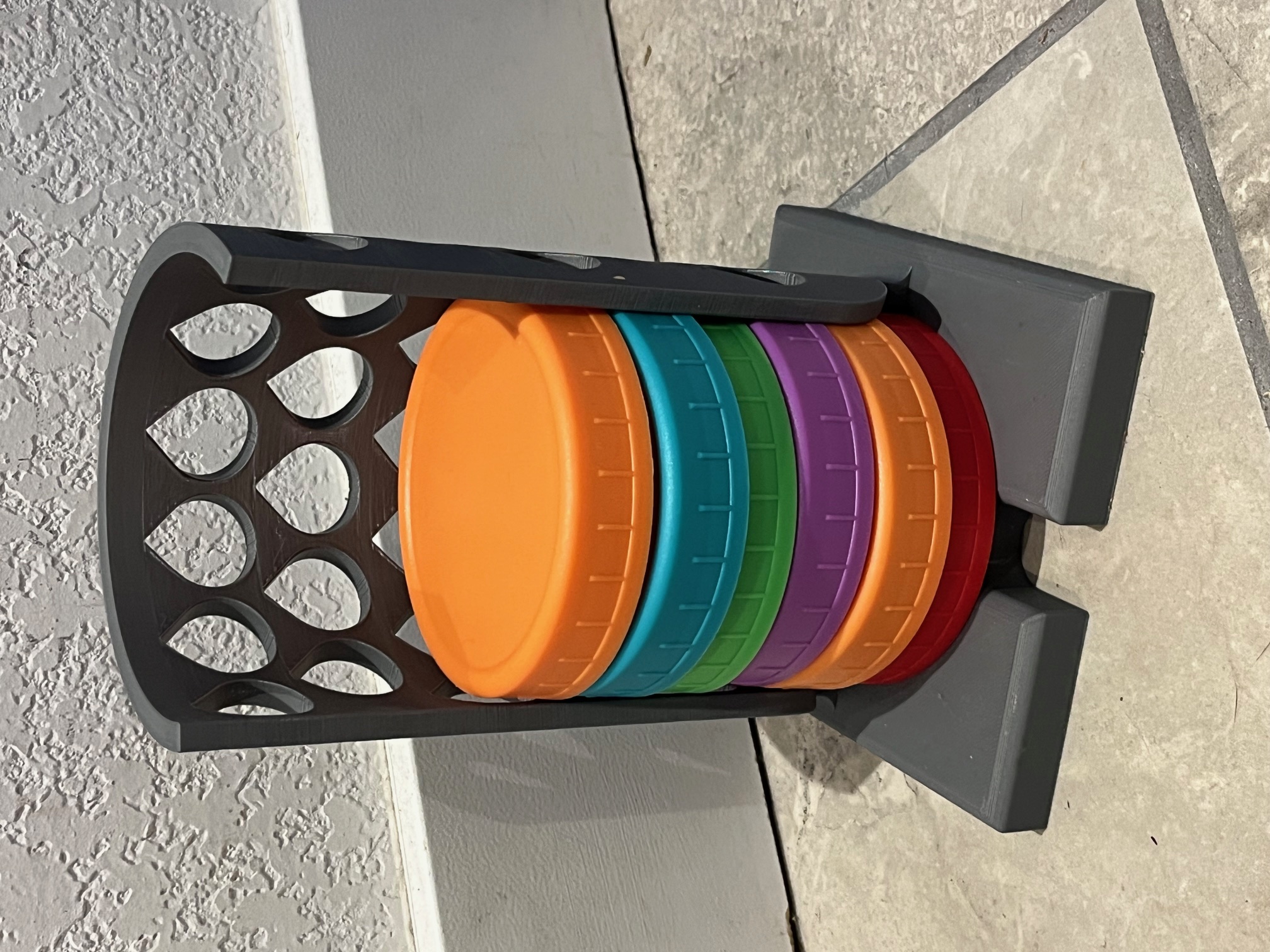 Wide Mouth Mason Jar Lid Holder