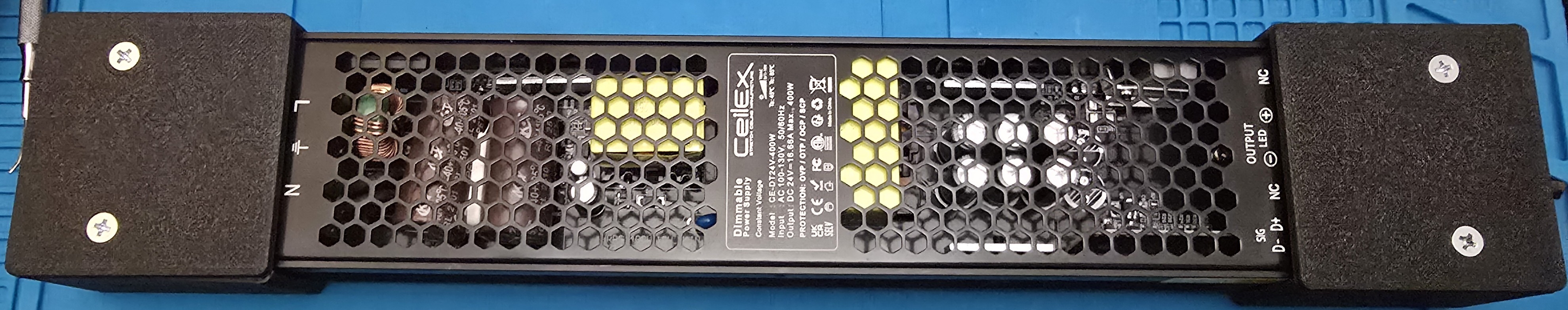 Ceilex CE-DT24V-400W Power Supply End Cover