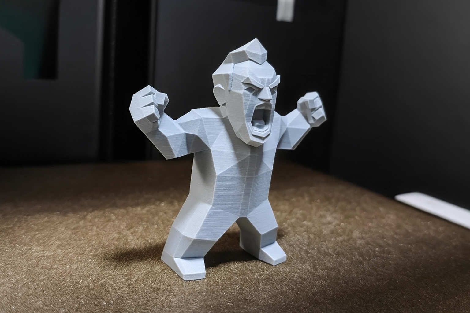 Angry Man - Lowpoly