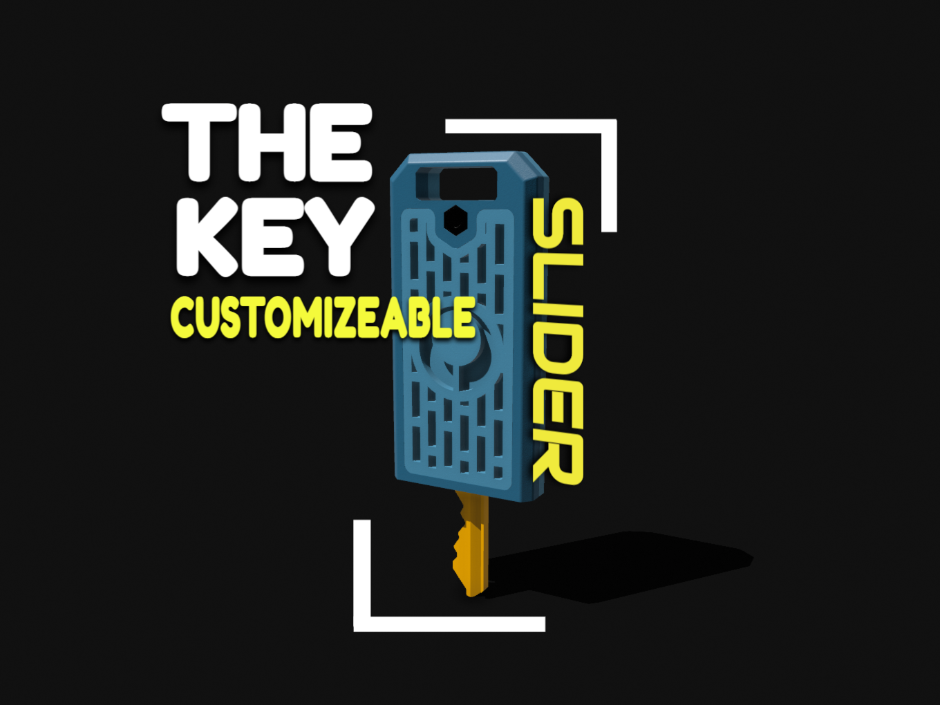 THE KEY SLIDER - Customize Your Own!
