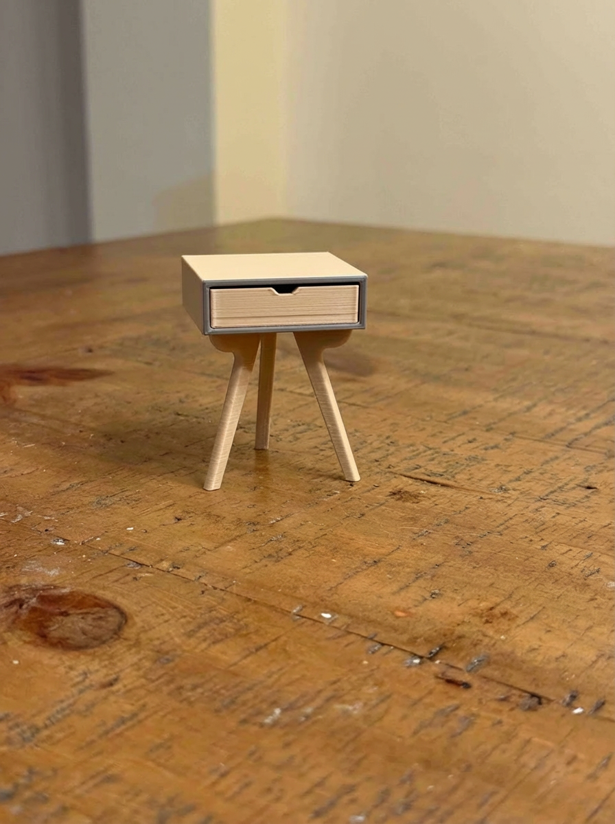 1/12 Triside Side Table