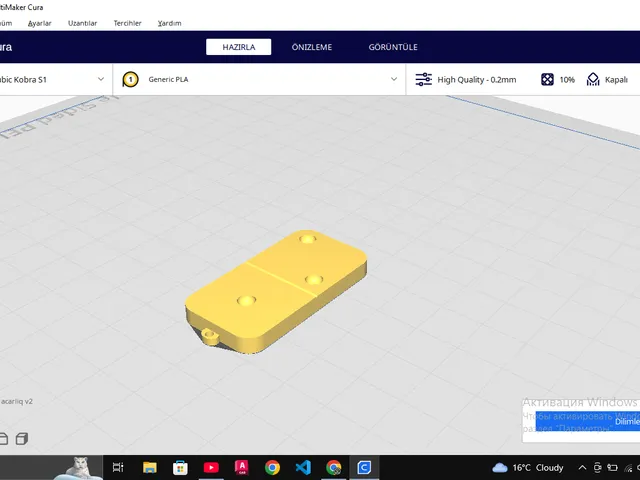 Domino Keychain (Anahtarlik)