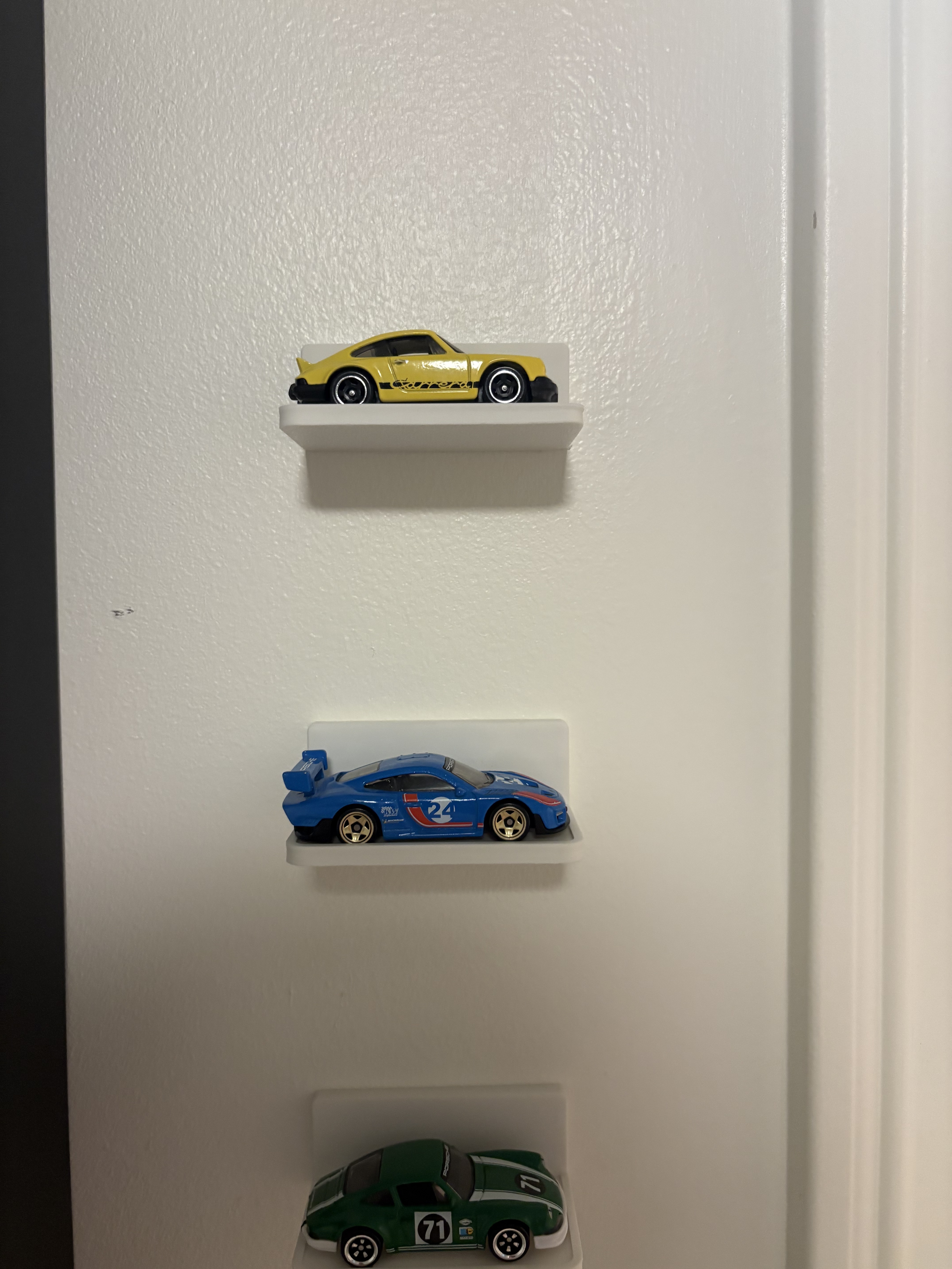 hotwheels wall holder