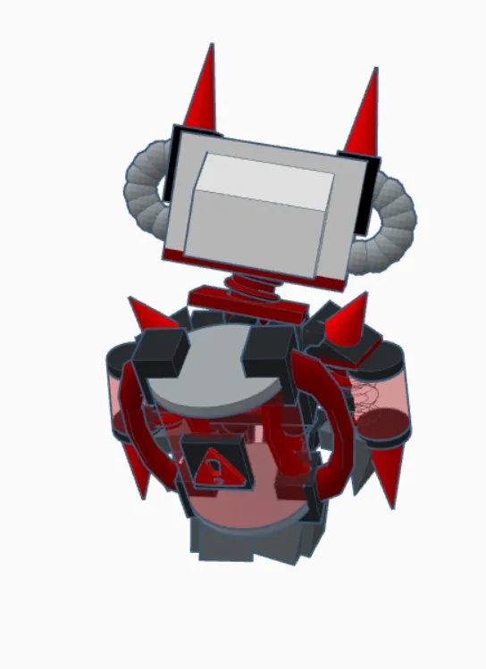 UPD) Articulated Wiperware from Die of Death Roblox Figure by