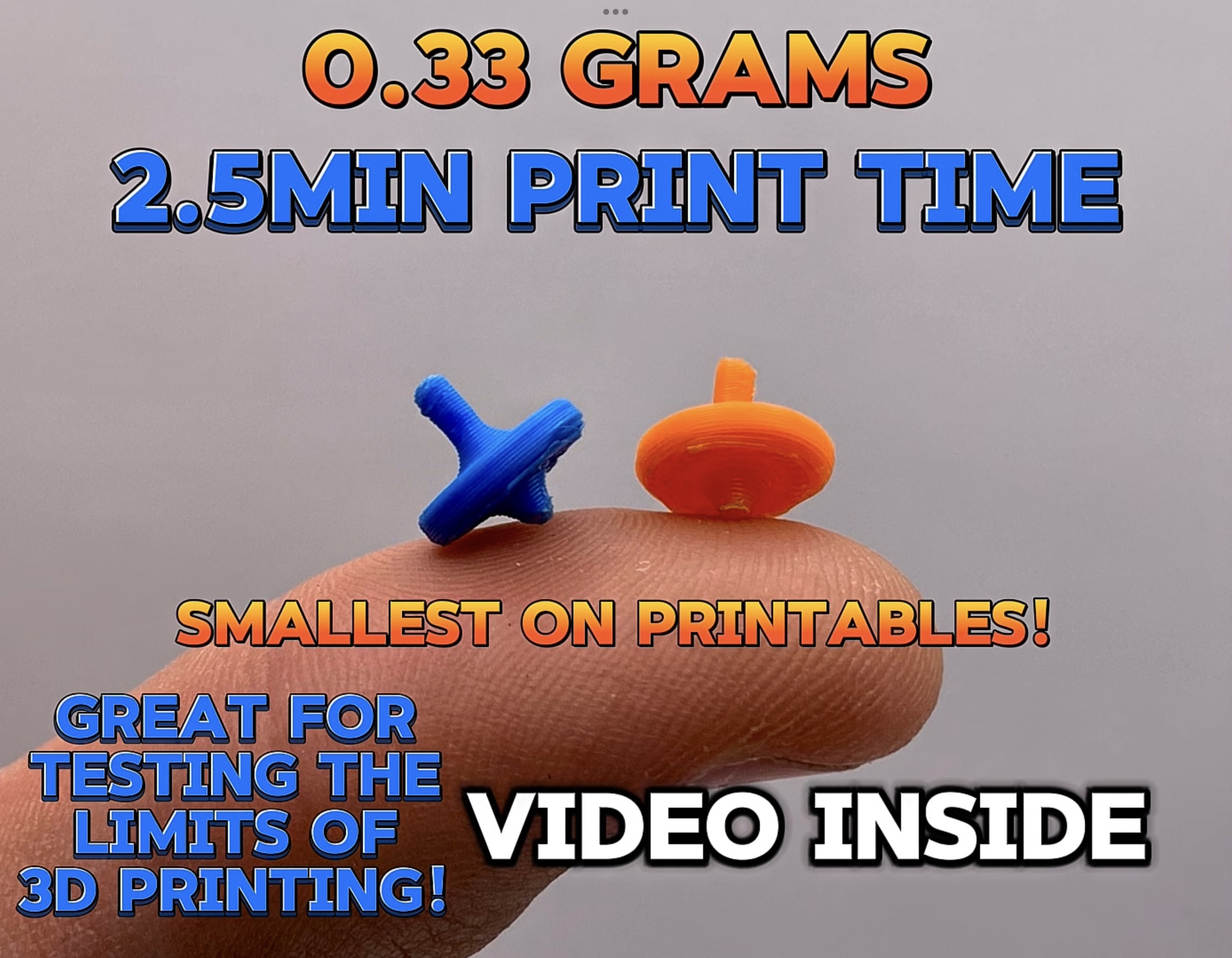 Mini Spinning Top (Working!)