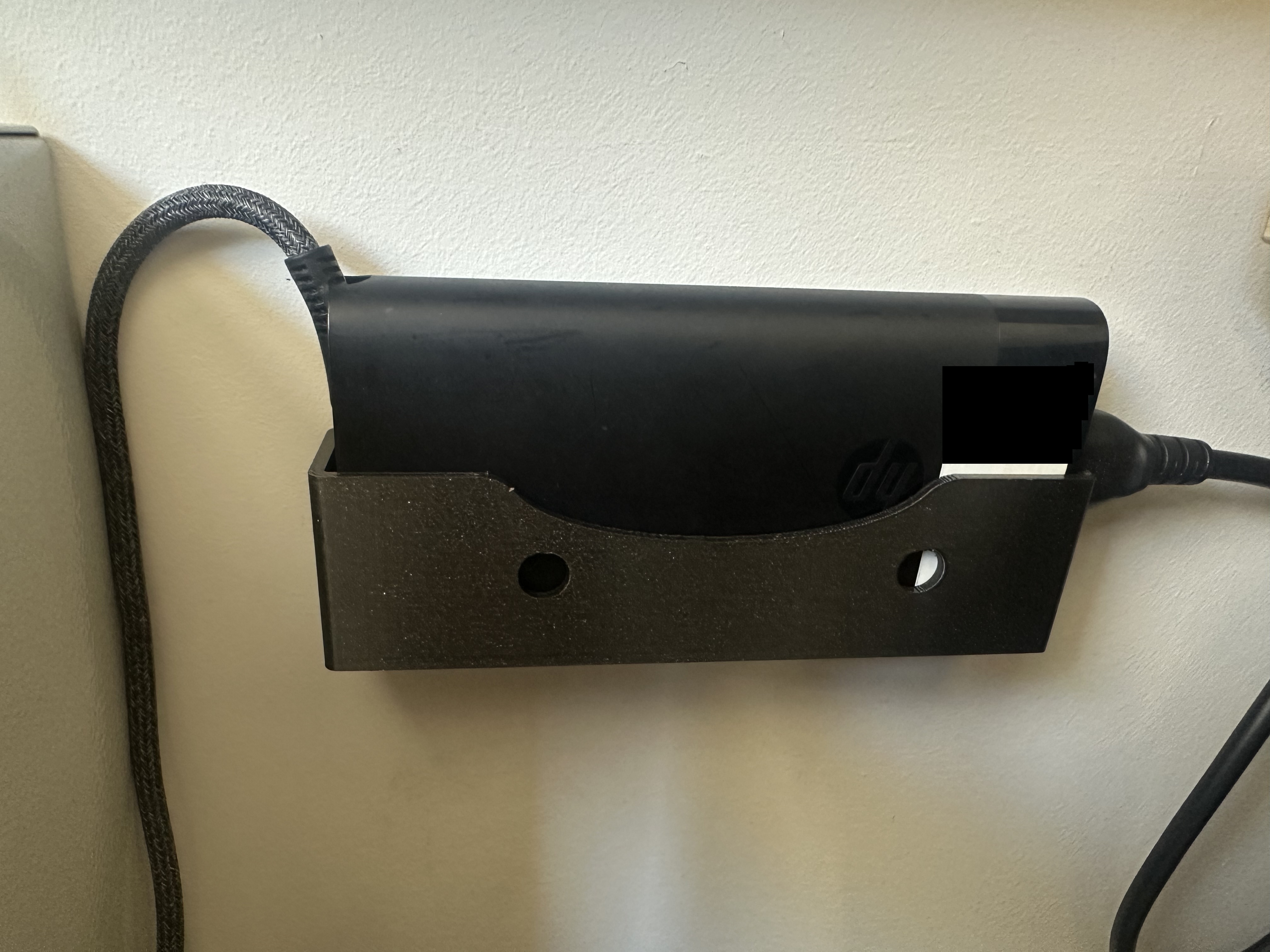 HP Power supply wall holder