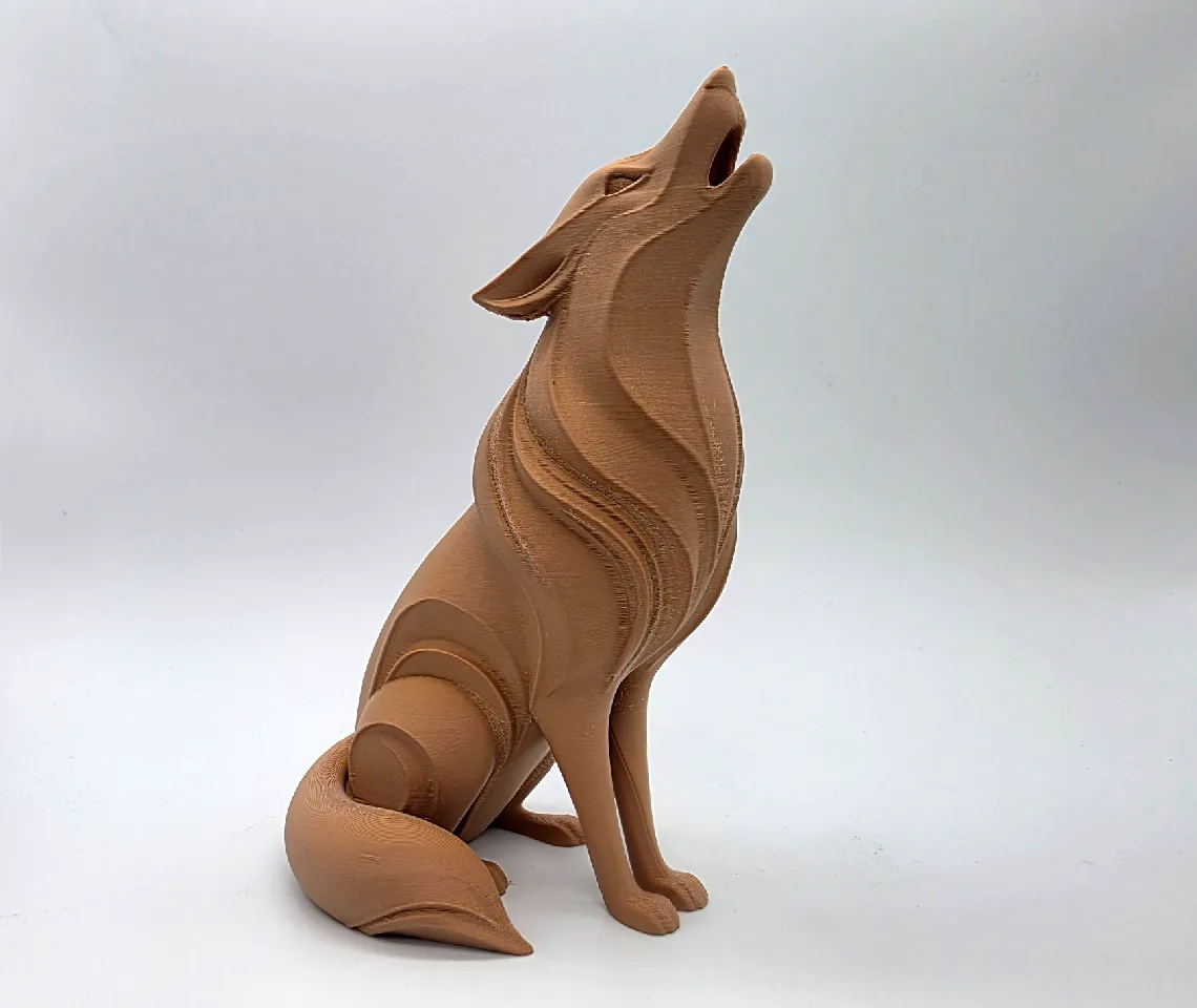 Howling Wolf Totem by Triple G Workshop | Download free STL model