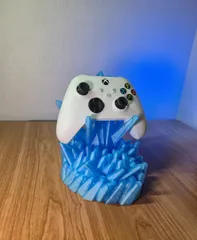 Crystal Throne Controller Stand with Hidden Storage
