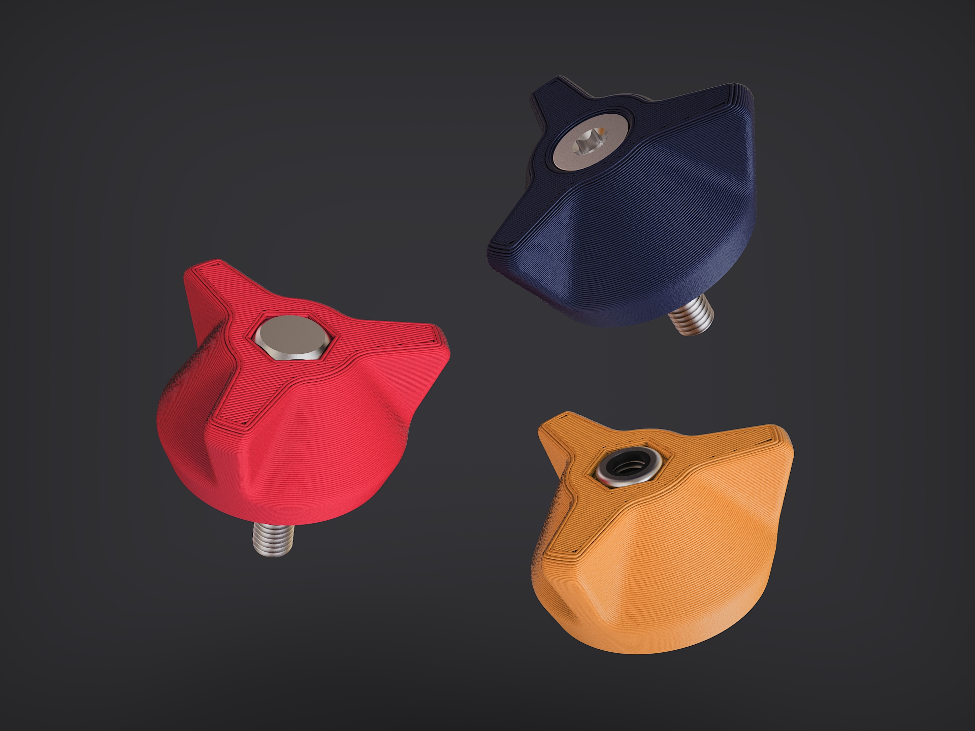 M5 Turn Knob Assortment
