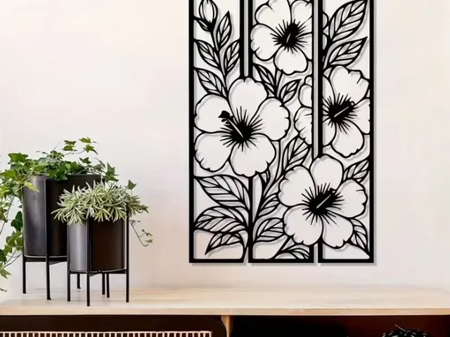 Floral Panel wall art