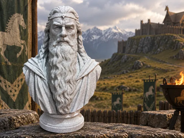 Théoden, King of Rohan — Bust Inspired by J.R.R. Tolkien’s Writings
