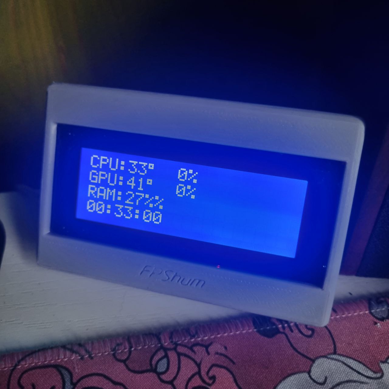 FPShum PC Monitoring Display