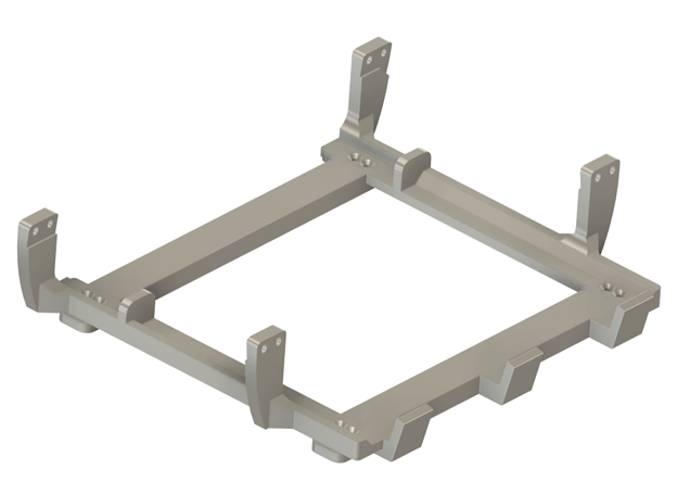 4" x 6" Metal Cut Bandsaw (Harbor Freight Style) Chip Tray Holder