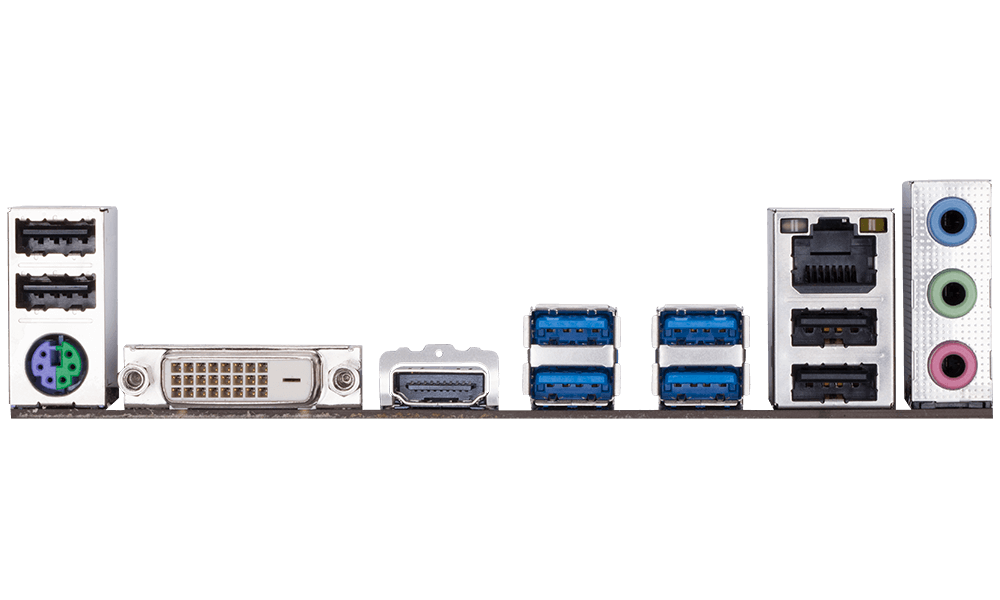 GIGABYTE B450M DS3H Motherboard IO Shield — miniatura 3