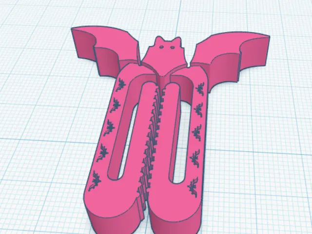 Bat-Themed Chip Clip