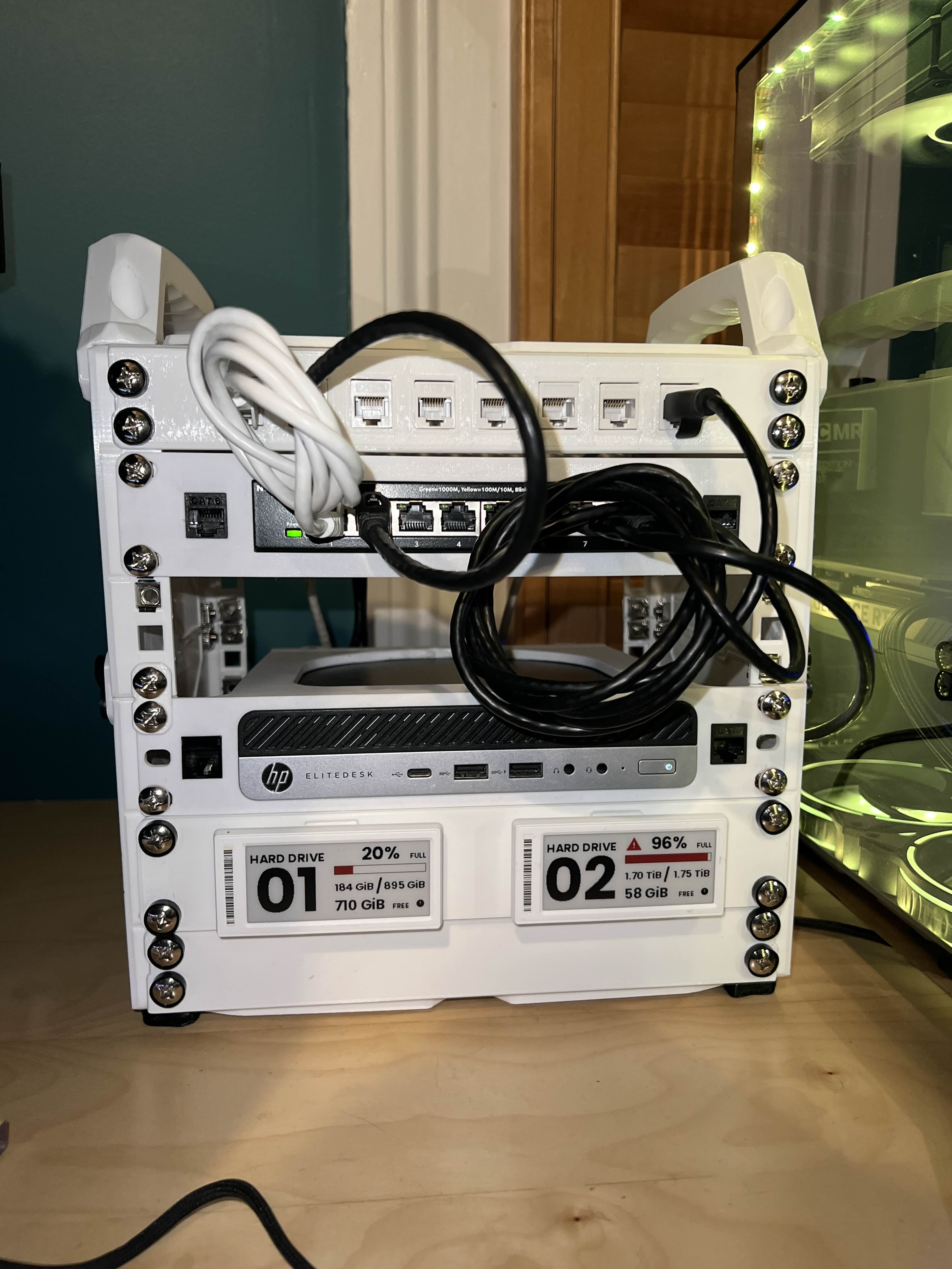 10" Rack Mount for Solum 2.9" ESLs