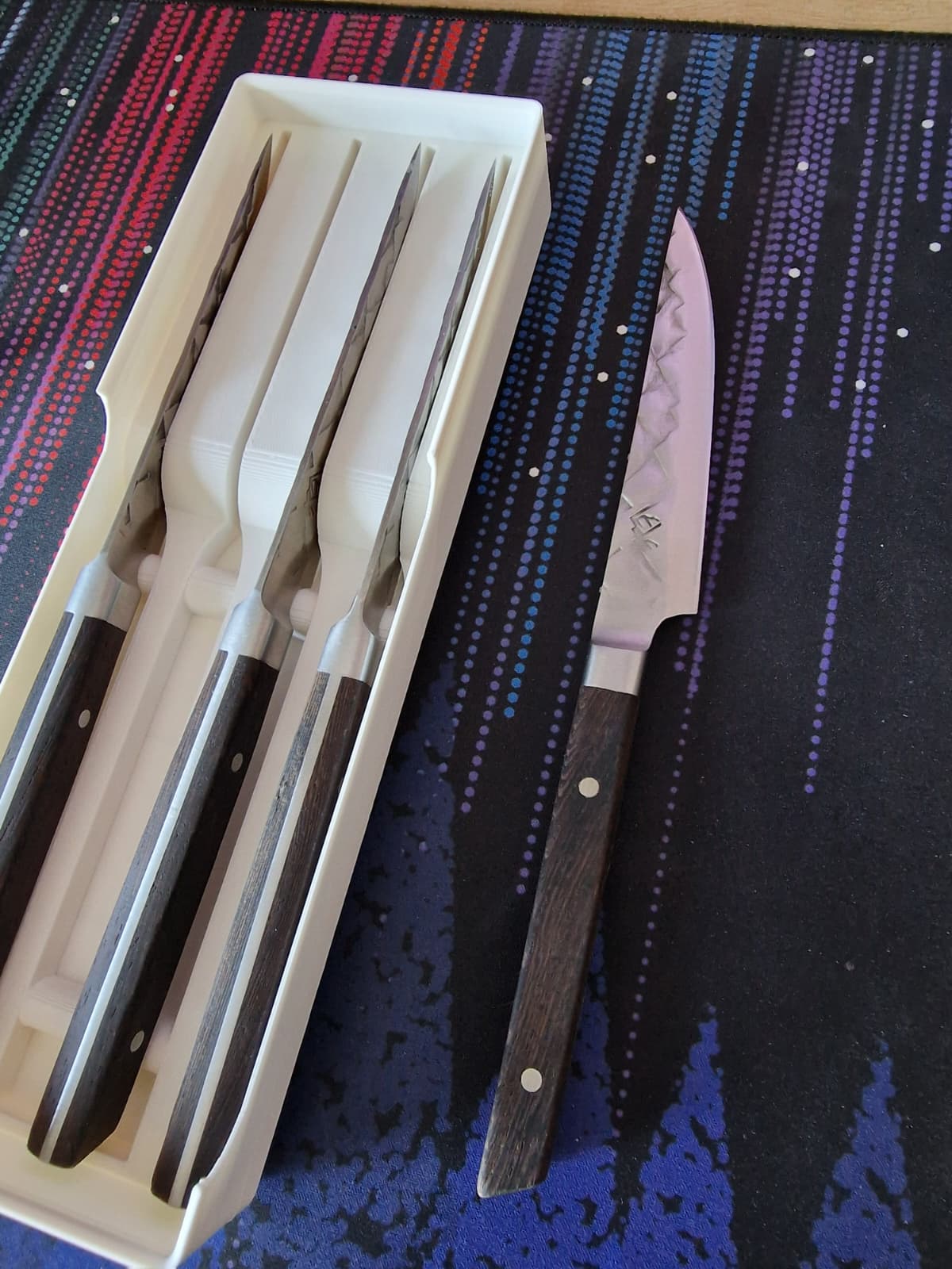 Gridfinity Kitchen Collection Steak Knife holder extension