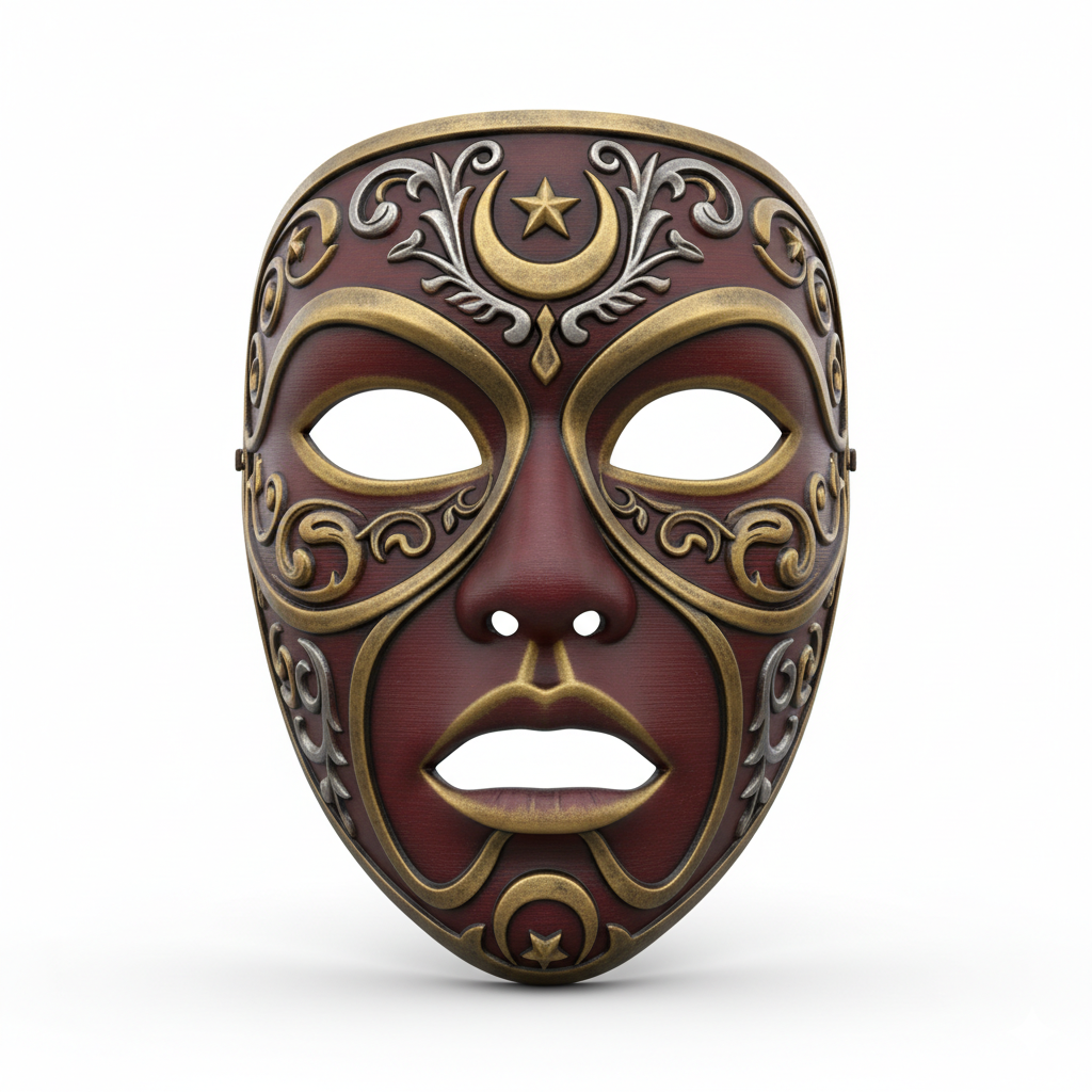 Ottoman Royal Guardian, mask, cosplay, wearable, costume, face, helmet
