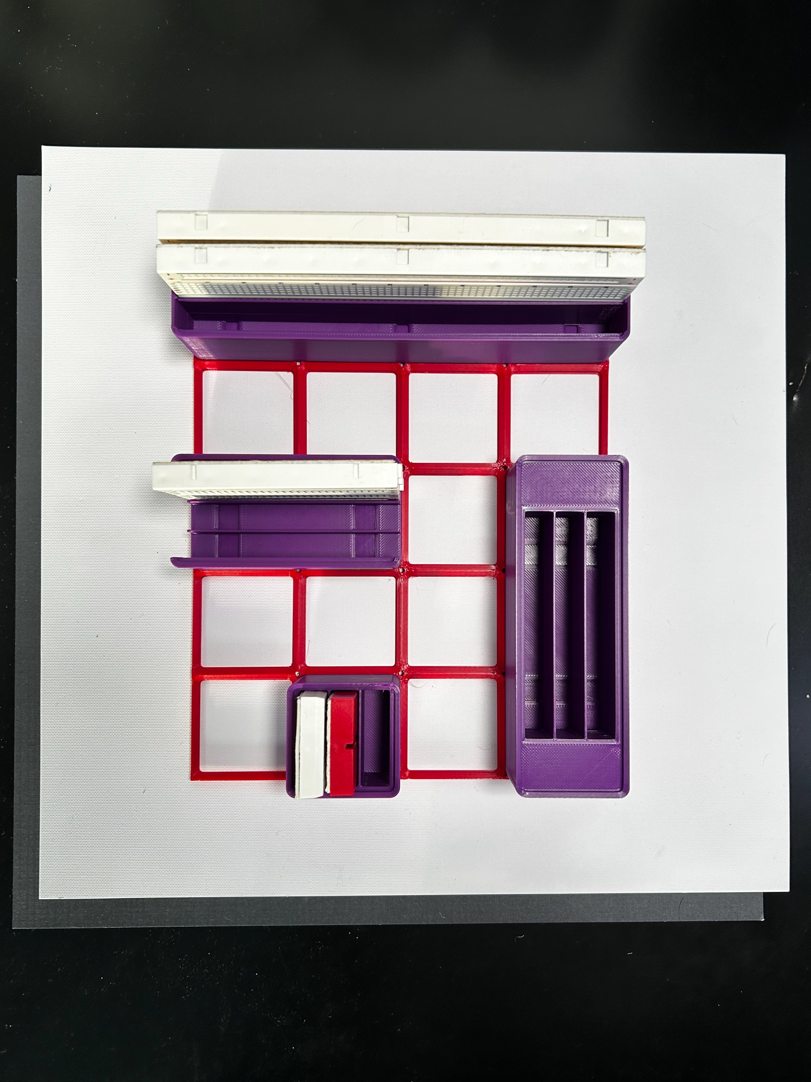Miniatura 2 do modelo 3D Gridfinity Bins for Breadboards
