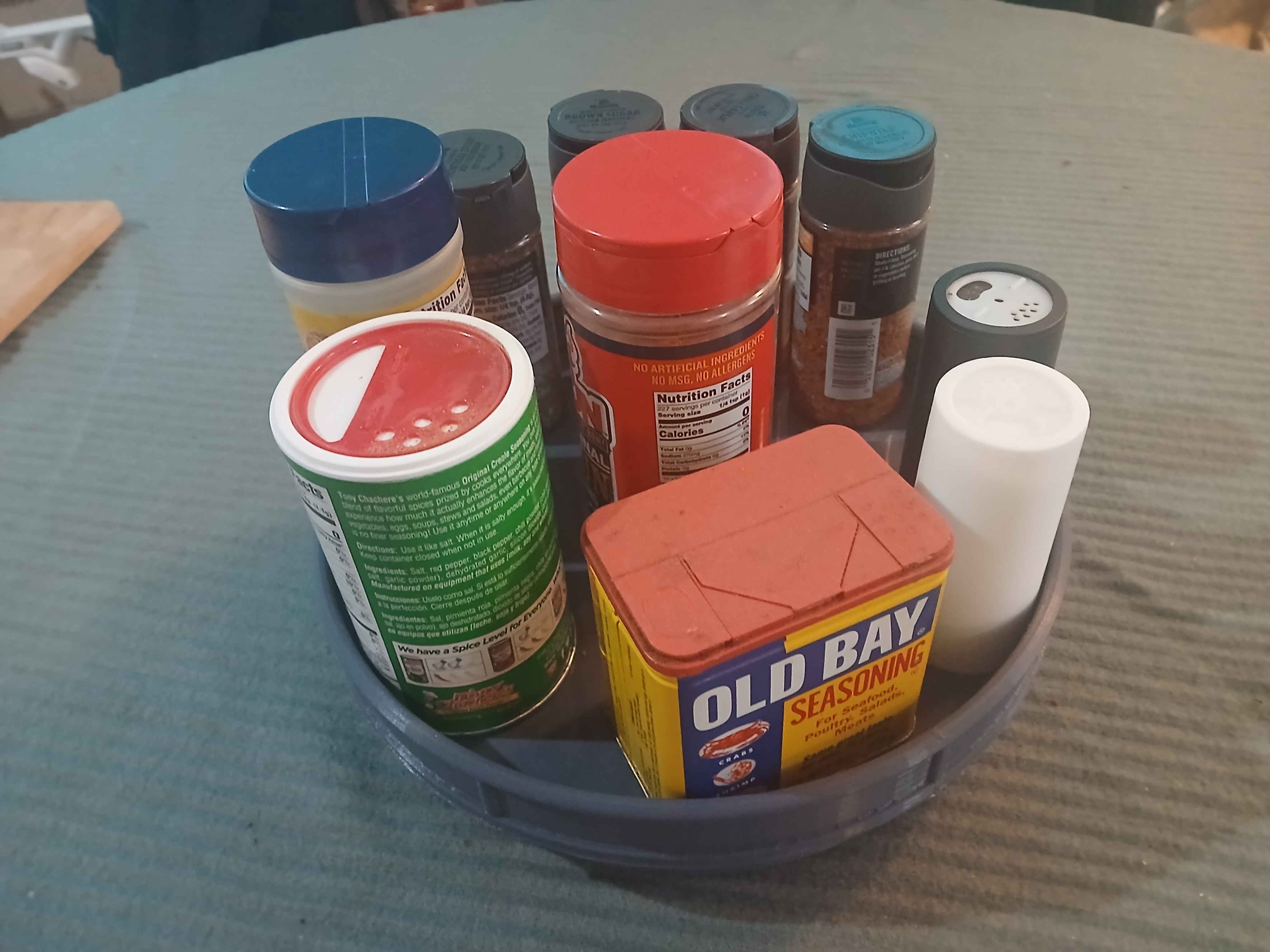 250mm Marble-Bearing Lazy Susan (Smooth, Low-Profile, Printable Turntable)