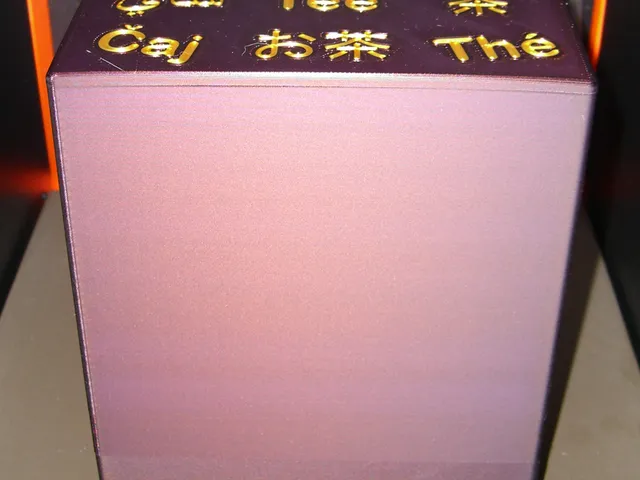 Tea box for 4 bags of loose tea, 100 grams each // Teebox für 4 Beutel losen Tee à 100 Gramm