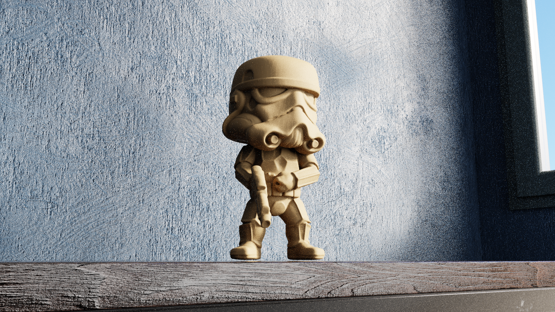 Miniatura 2 do modelo 3D Chibi Deathtrooper