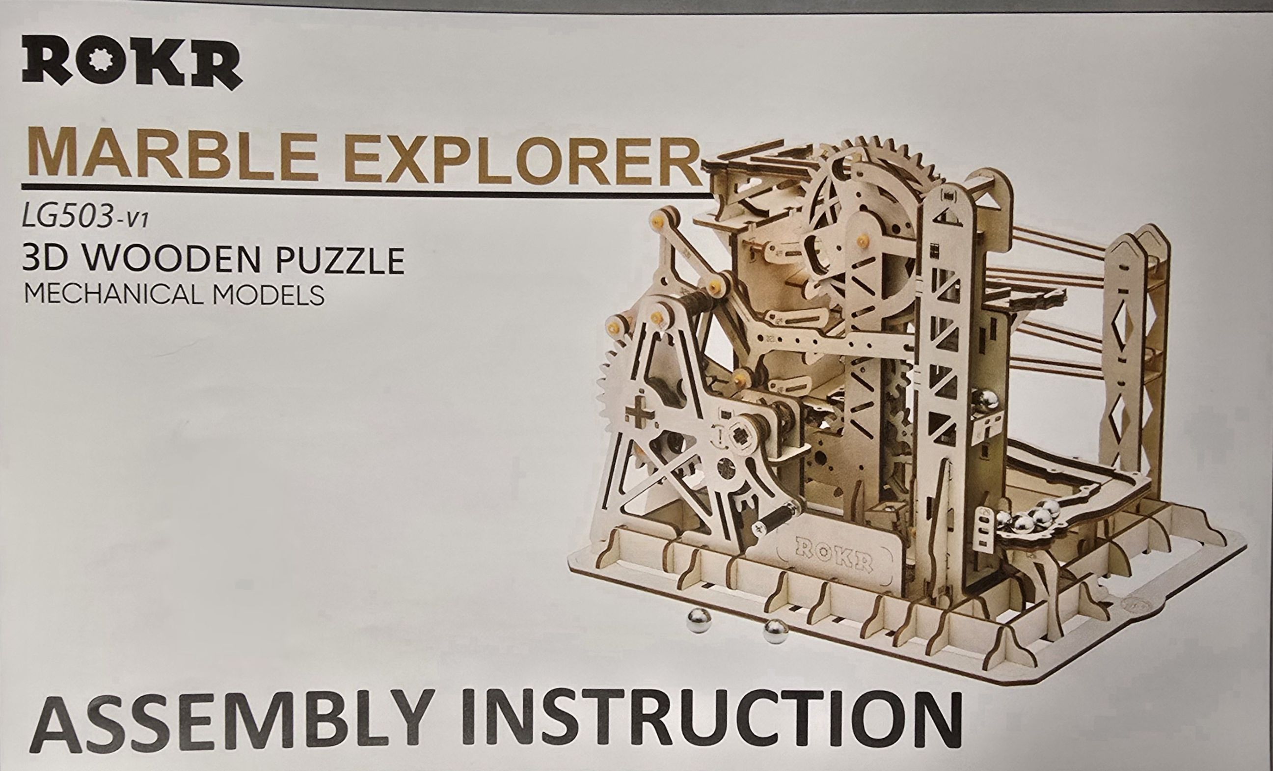 Missing ROKR Piece - B26 from Marble Explorer LG503-v1