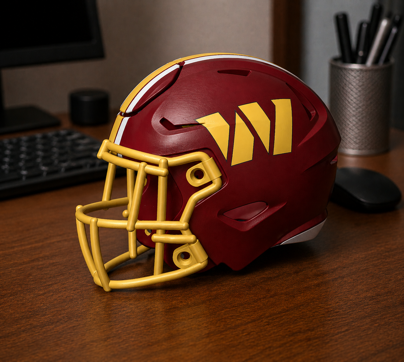 Washington Commanders Football Helmet
