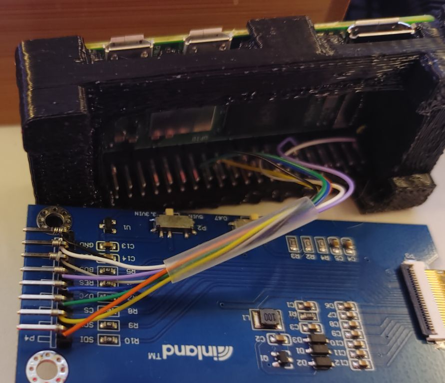 Bjorn Enclosure for Pi Zero 2 W + Inland e-Ink Display