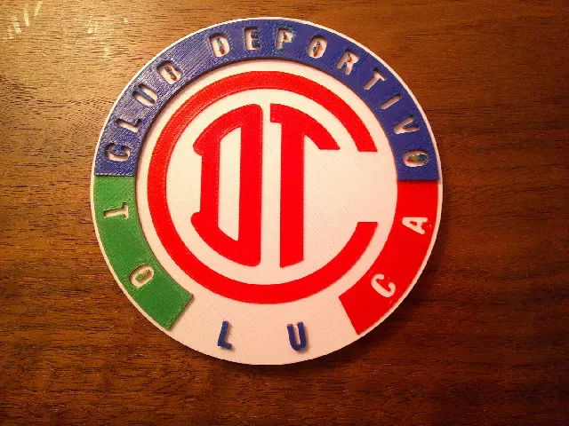 Toluca FC Logo Coaster or Plaque
