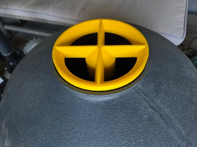 Filter sand guide — foto autora