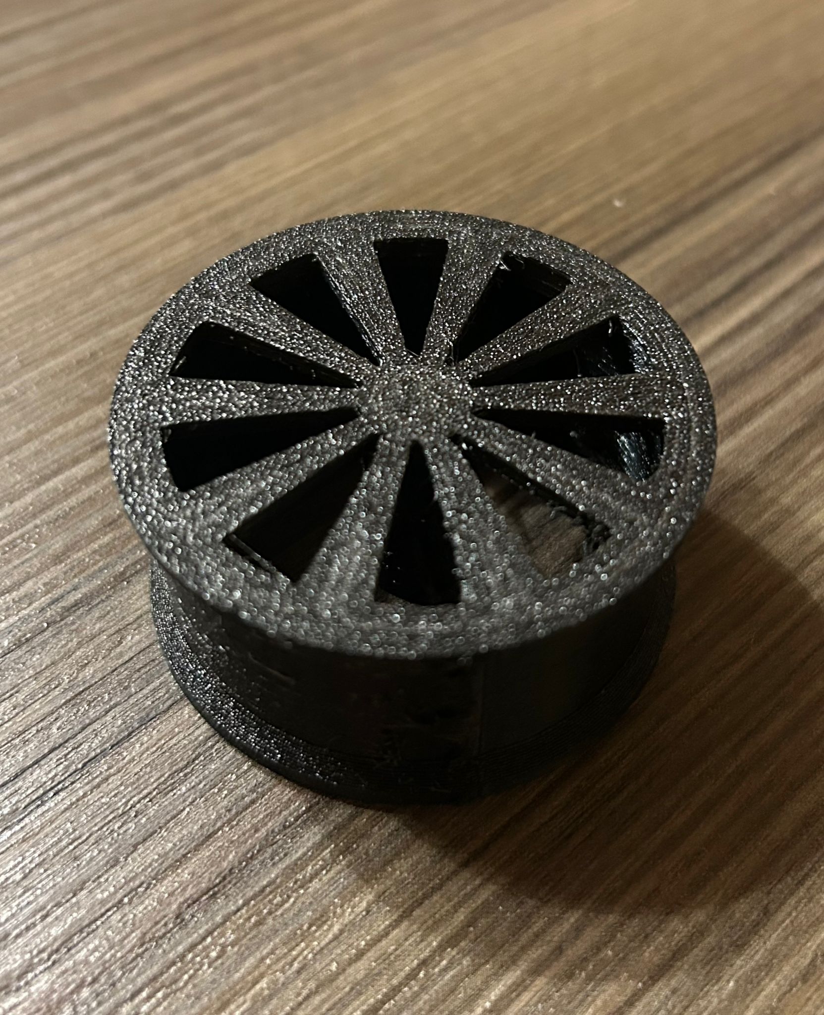 Custom PETG Wheel Rim for DC Motor – Scale Car Model
