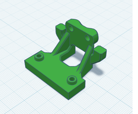 HeroMe7 Microswiss FlowTech 3130 Hotend Mount
