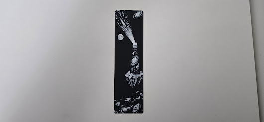 Cosmic Comets Shooting Star Bottle Bookmark