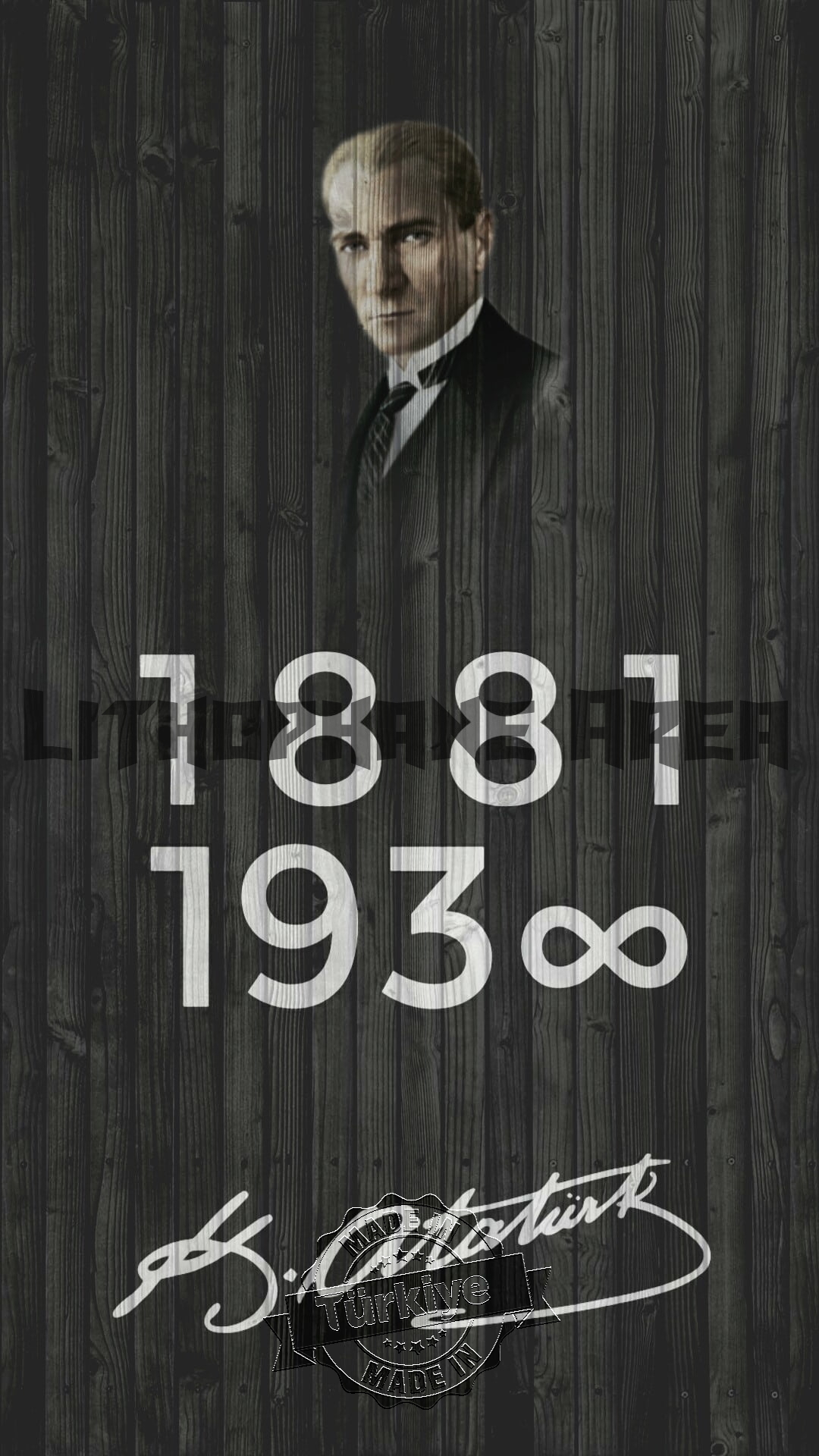 Mustafa Kemal Atatürk Lithophane