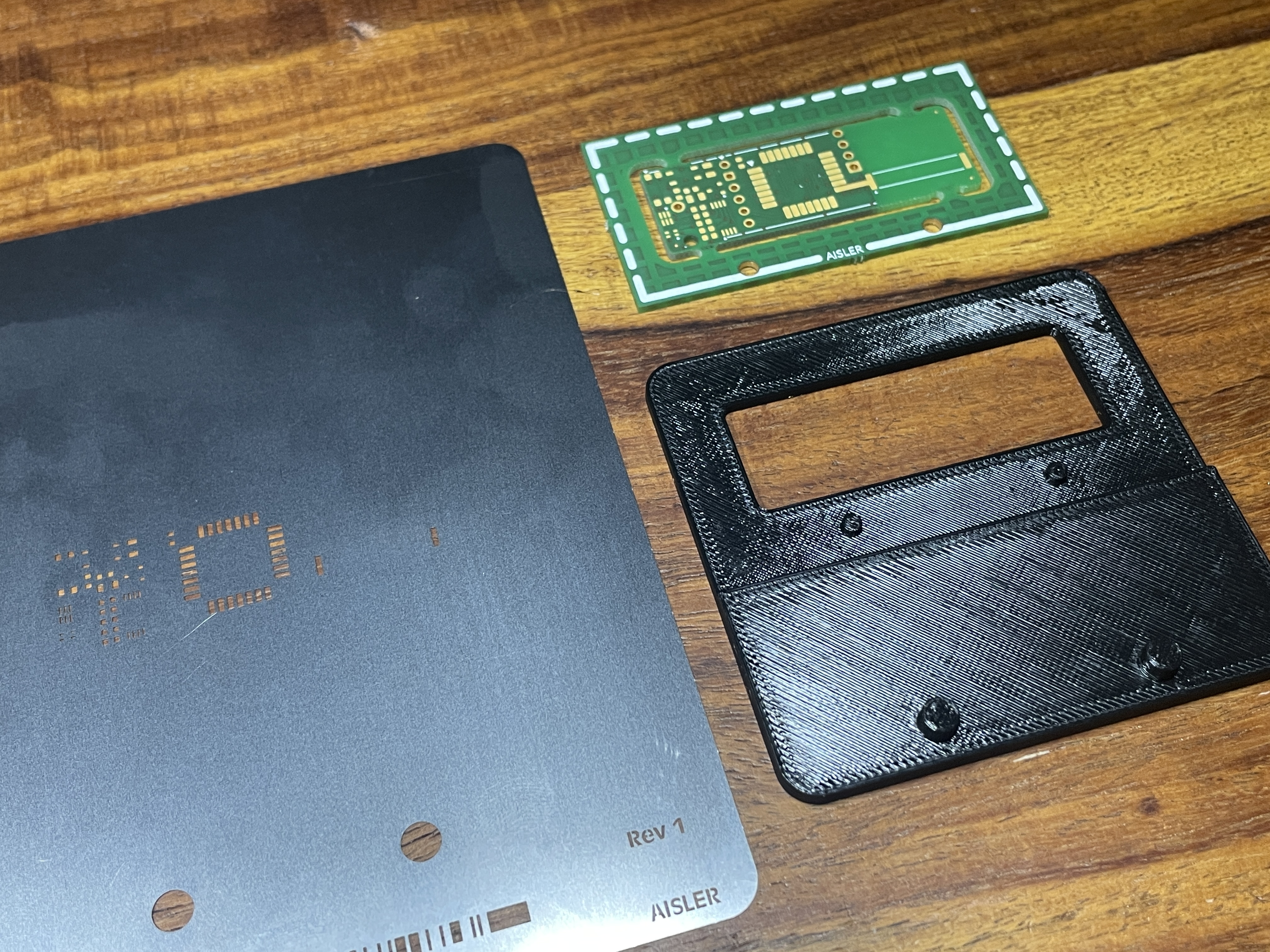 Alignment tool for solder paste application