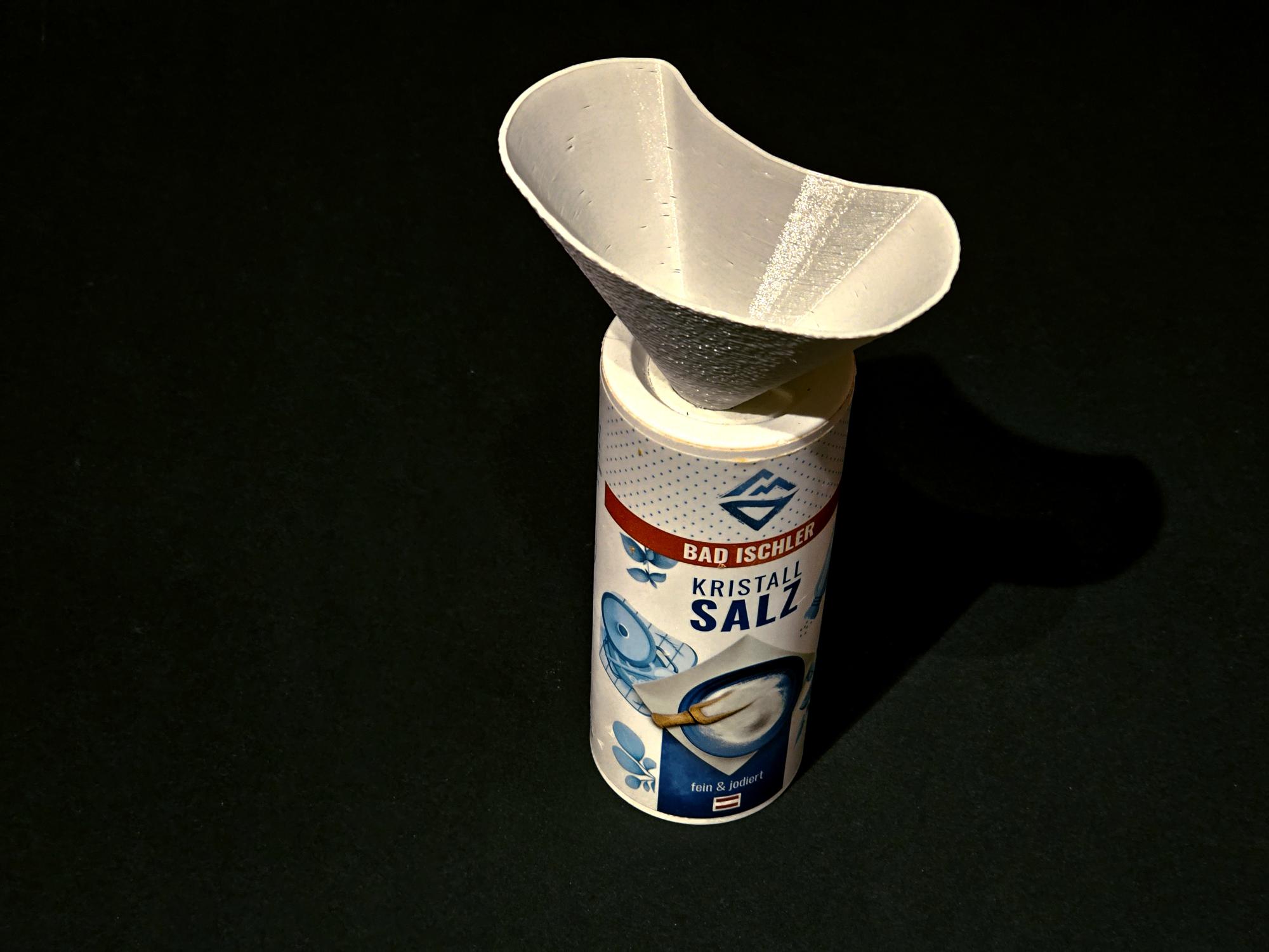 Salt-shaker-funnel / Salz-Streuer-Trichter