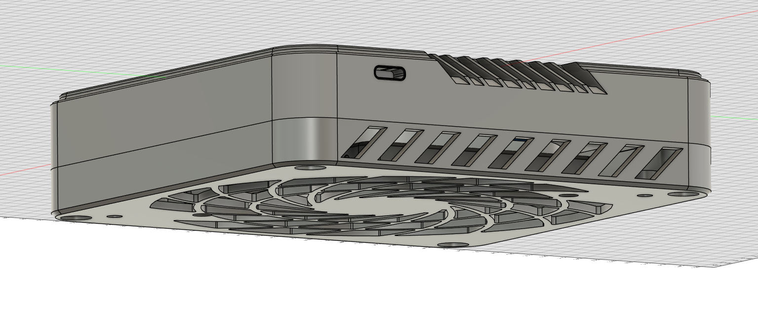 Minisforum UM690 Bottom Fan