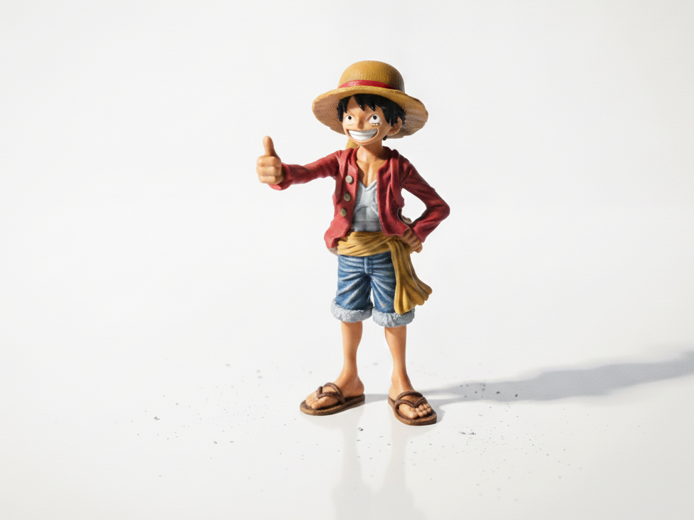 Luffy Figurine Anime Manga Collectible 3D Printable