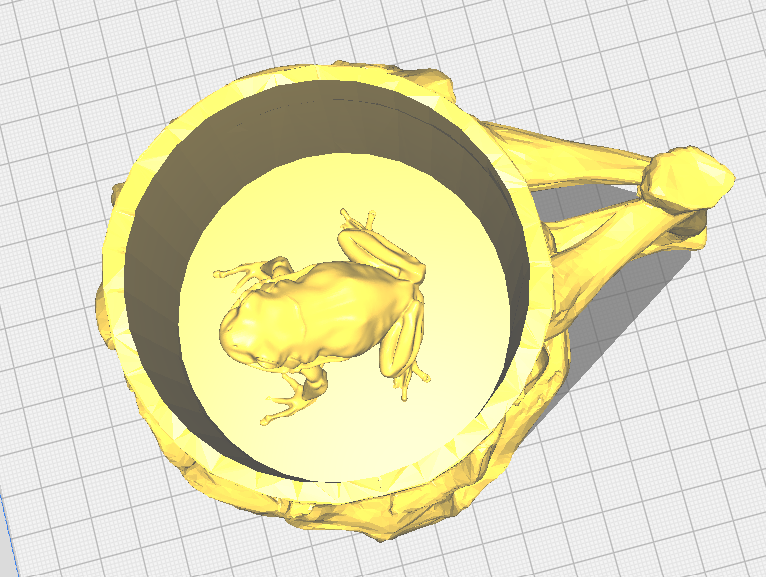 Surprise Frog Mug