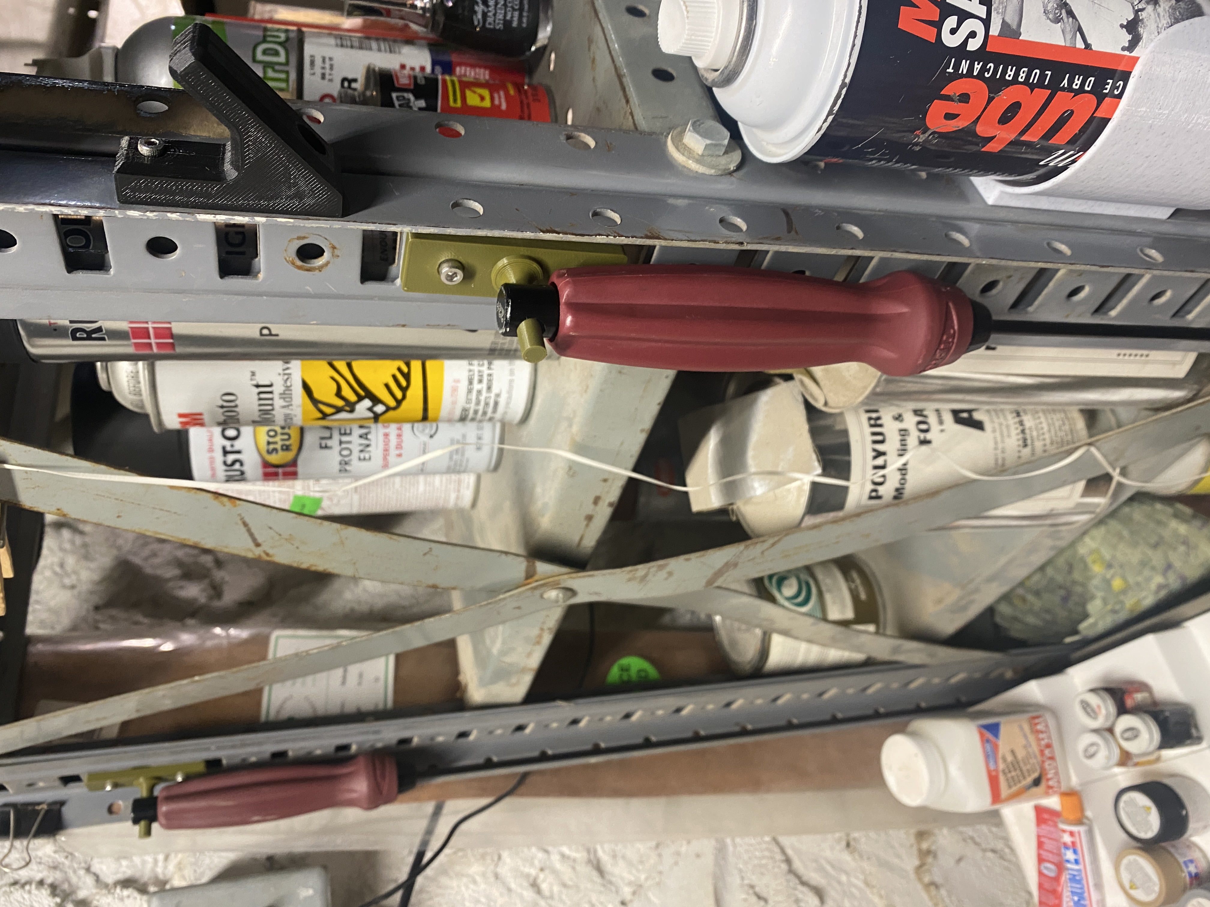 Wall hook for Tipton cleaning rod
