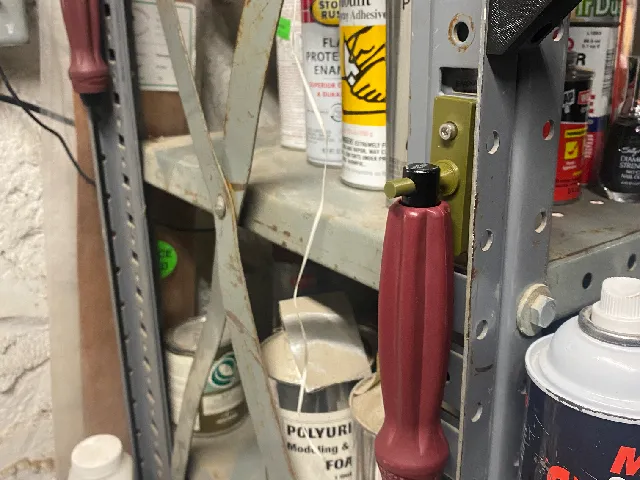 Wall hook for Tipton cleaning rod