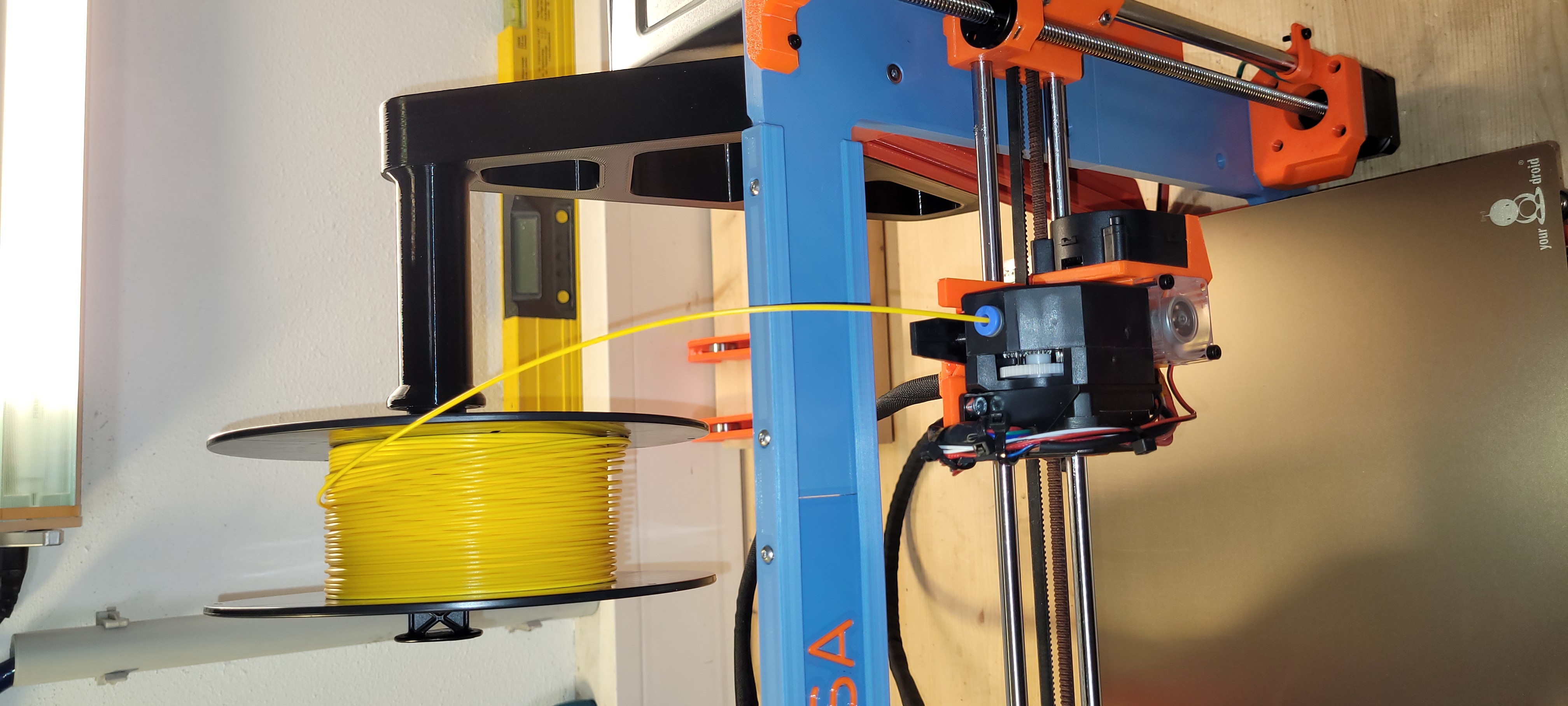 Spool holder for 3030 extrusions