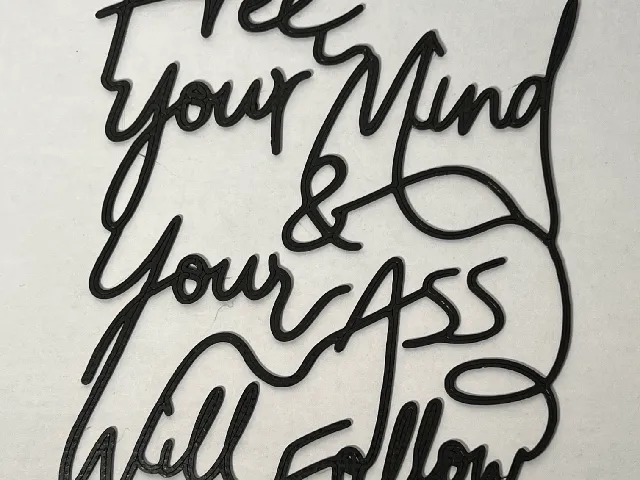 Free Your Mind Wall Art #1