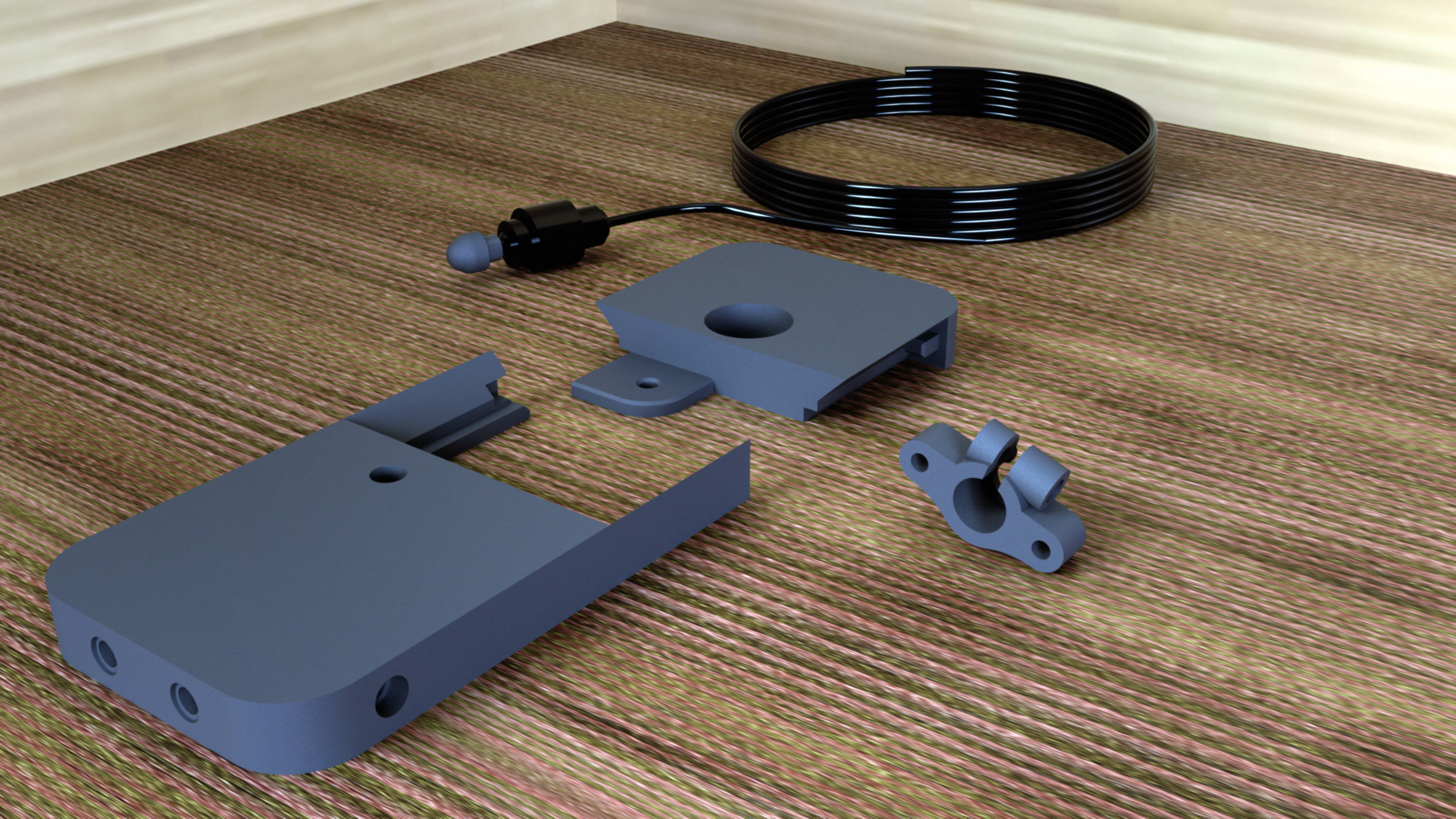 DriveKeys v11 - Wheelchair Drive Plate Mount